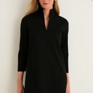 Tuckernuck Black Ponte Clifton Dress